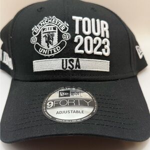 New Era Manchester United Black Cap | Brand new with tags | Adjustable - OSFM
